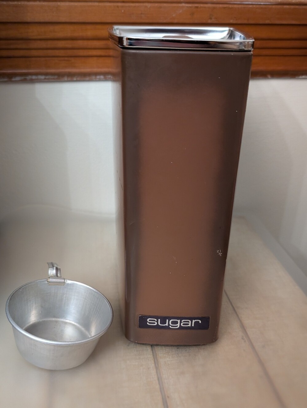 Vintage MCM Lincoln BeautyWare Sugar Canister